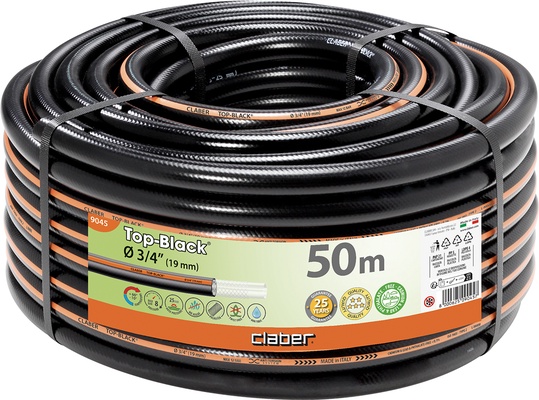 Manguera Riego Claber Top Black 50 metros 3/4 Manguera Riego Claber Top Black 50 metros 3/4